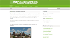 Desktop Screenshot of dennisinv.com