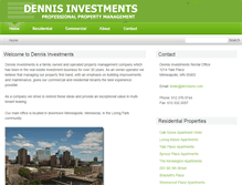 Tablet Screenshot of dennisinv.com